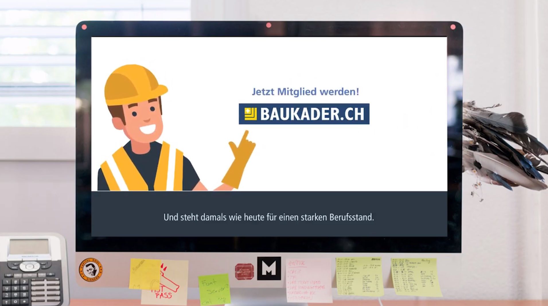 Neue Website und interaktiver Film für Baukader